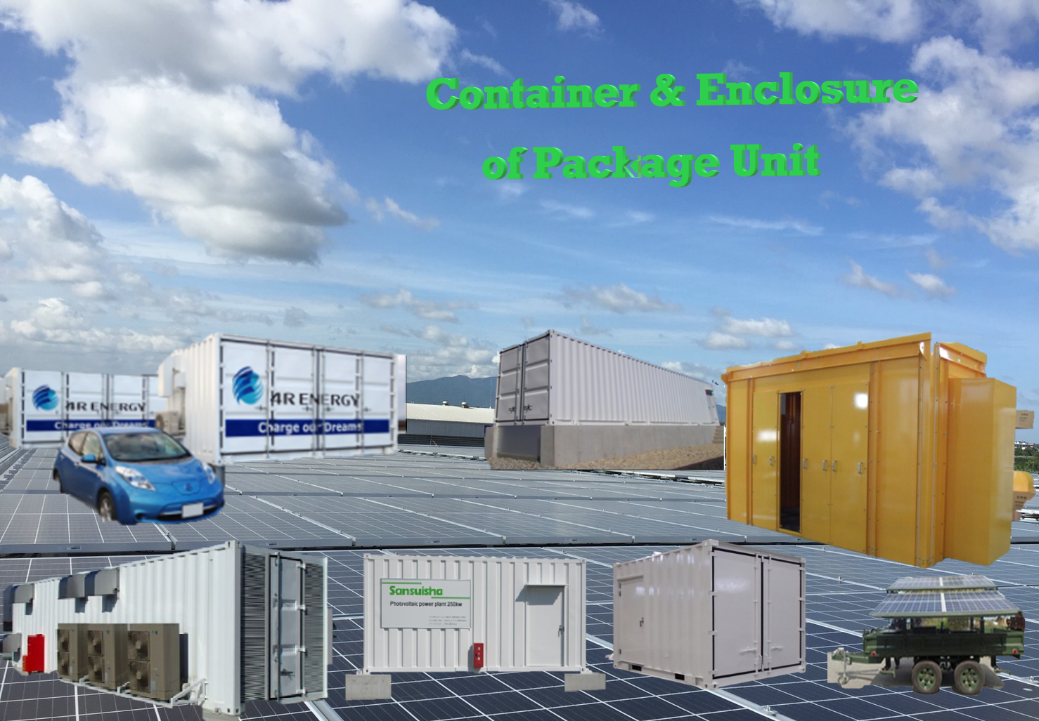 Storage Container, E-House, Cabinet, Case